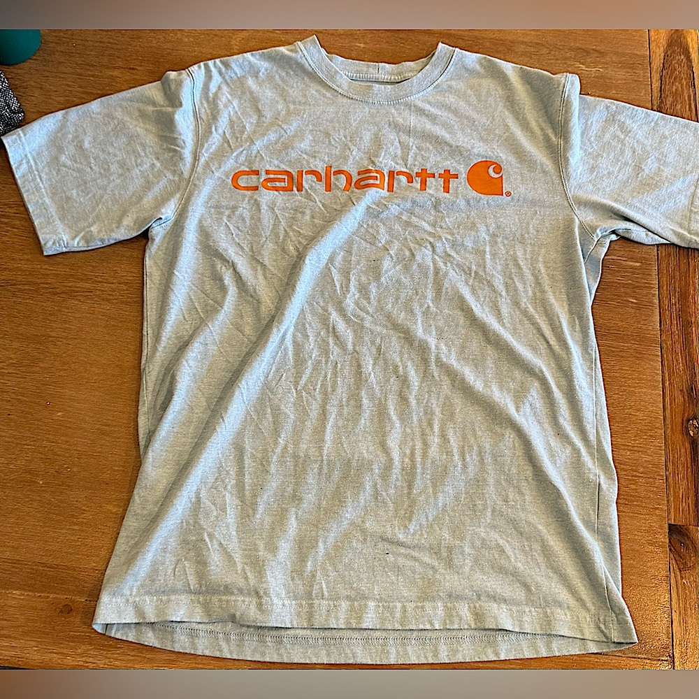 Cyan Carhartt tshirt